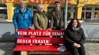 Rote Bank bekommt festen Platz in Bruck