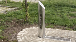Trinkbrunnen vor�bergehend au�er Betrieb
