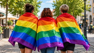 CSD-Premiere in Bruck: Umzug durch Innenstadt