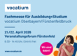 Stadt auf Messe vocatium vertreten