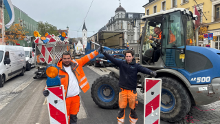 Es ist geschafft: Innenstadtbaustelle beendet